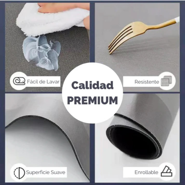 Alfombra Absorbente Tapete De Baño