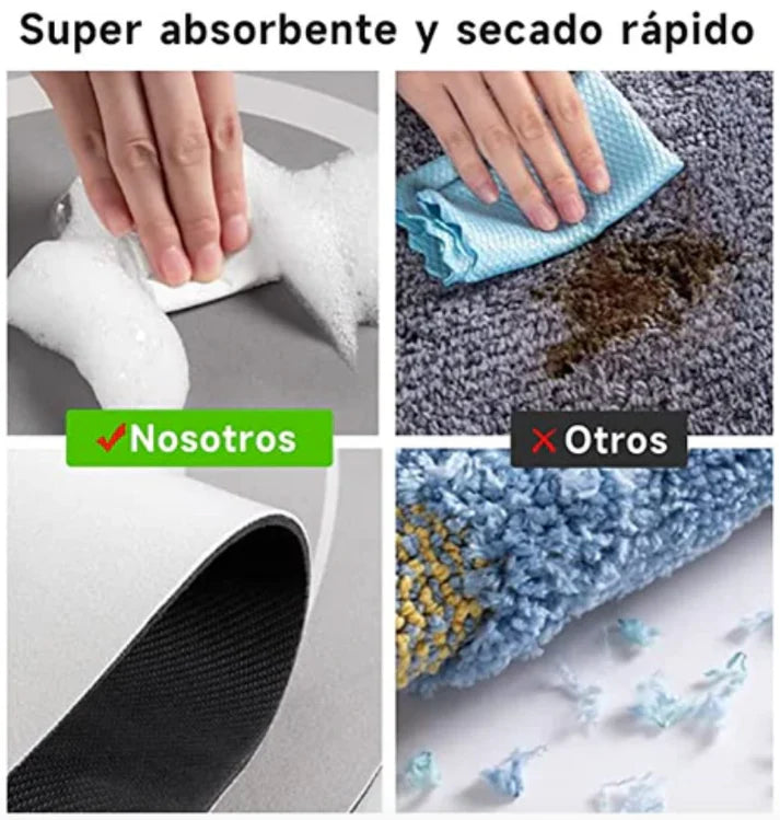 Alfombra Absorbente Tapete De Baño