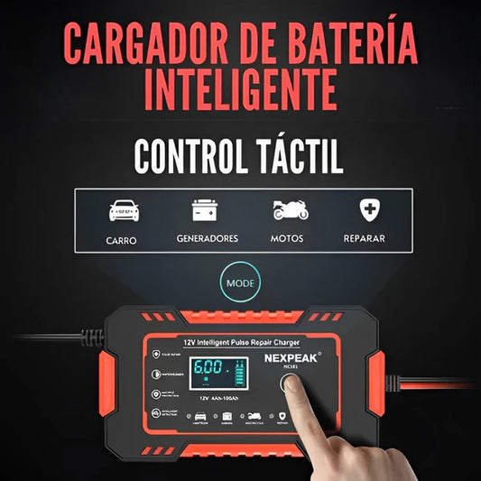 Cargador Inteligente De Baterias Auto