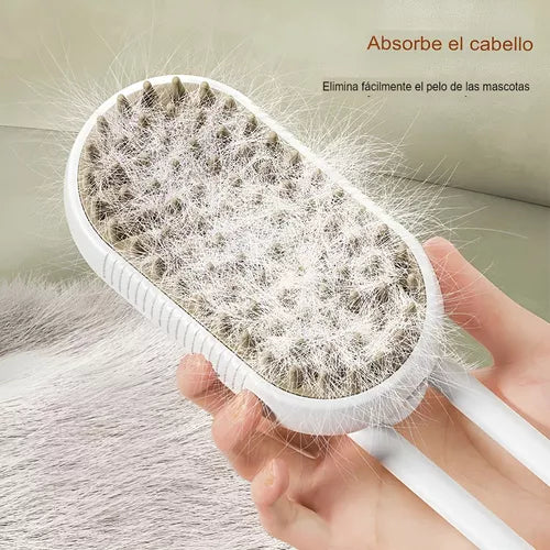 Pets&Clean® Cepillo a vapor para mascotas